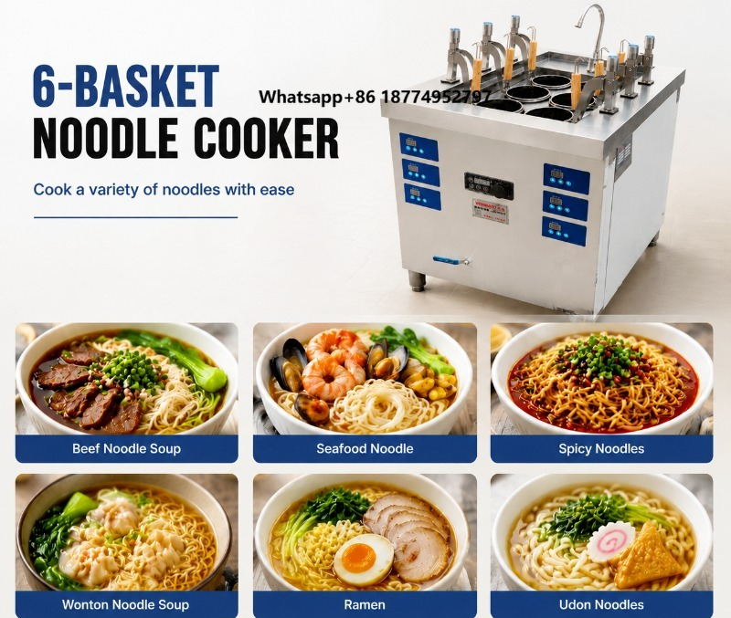 Induction Cooker - Cuocipasta a induzione commerciale a 6