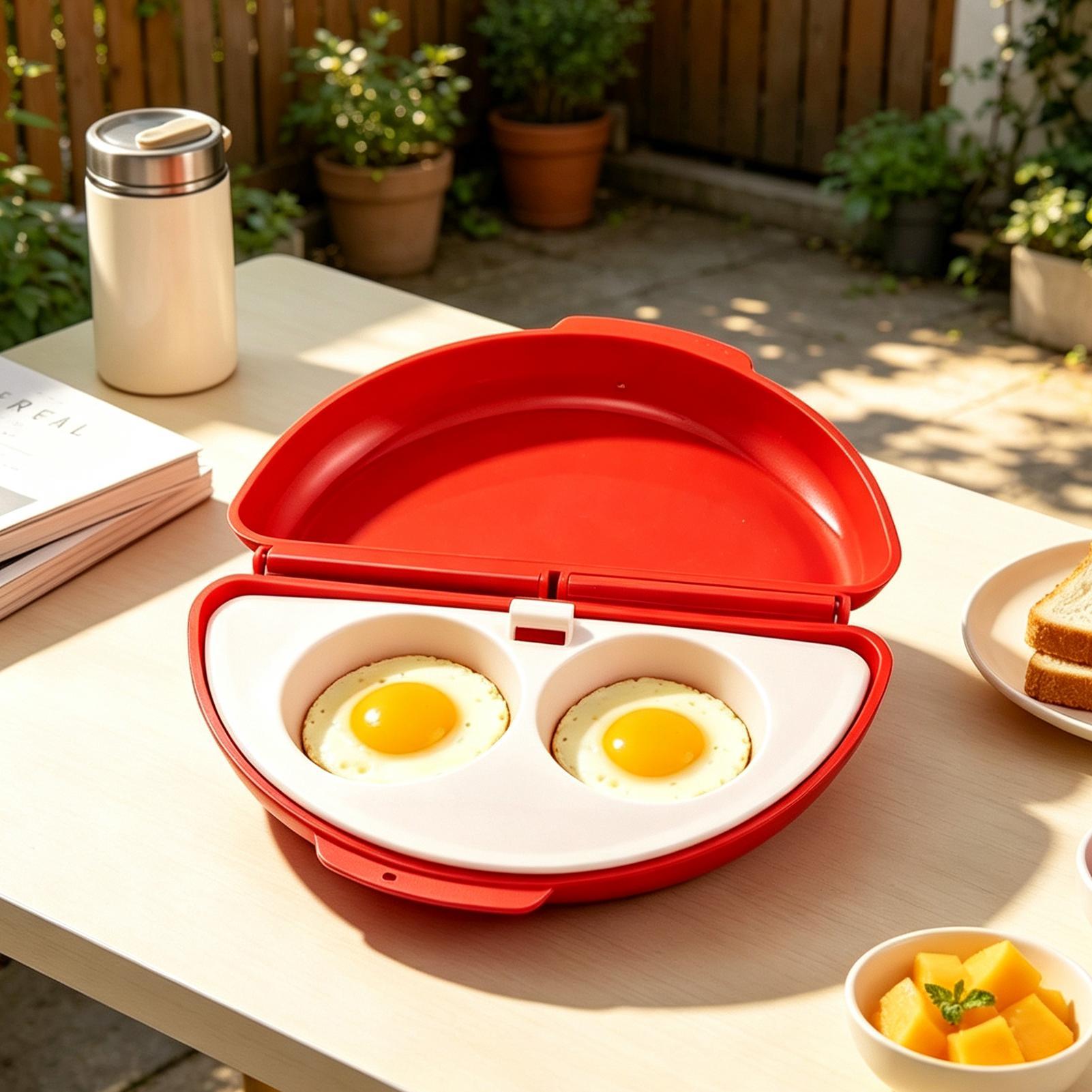 Microwave Oven - Omelette Maker a 2 Cavità per