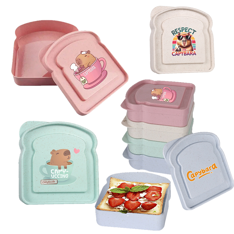 Microwave Oven - Capibara Sandwich Custodia per alimenti Contenitore