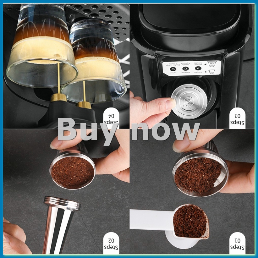 Coffee Maker - Capsule di caffè riutilizzabili riutilizzabili per