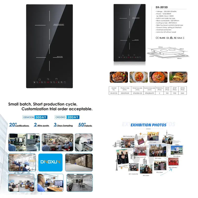 Induction Cooker - Piano Cottura a Induzione Elettrico a