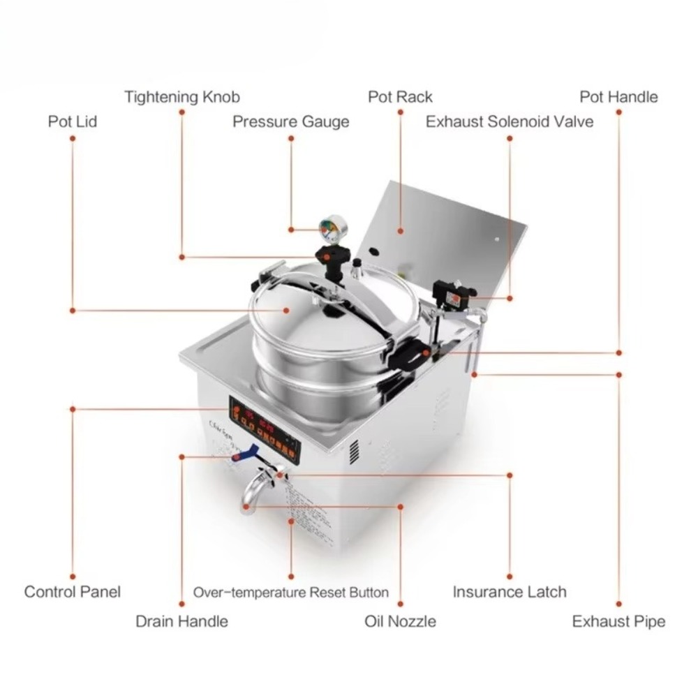 Friggitrice Industriale Contin - Air Fryer recensione e prezzo