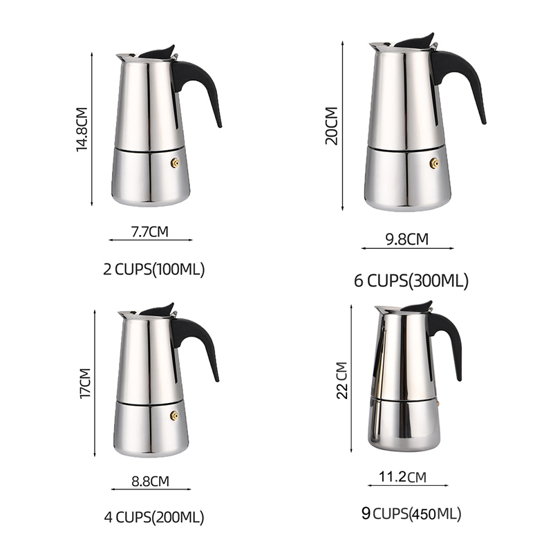Caffettiera Moka in Acciaio In - Induction Cooker recensione e prezzo