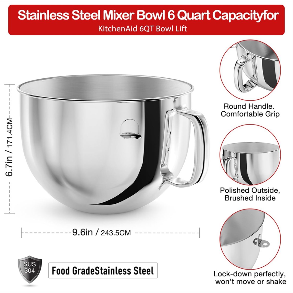 Ciotola per impastatrice in ac - Stand Mixer recensione e prezzo