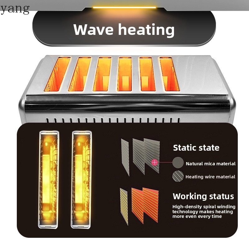 Tostapane commerciale YJQ a qu - Toaster recensione e prezzo
